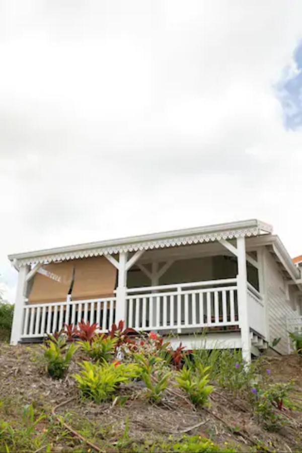 Bungalow Vanille Pacane Vue Mer avec Spa Privé Les Trois-Ilets Exterior foto